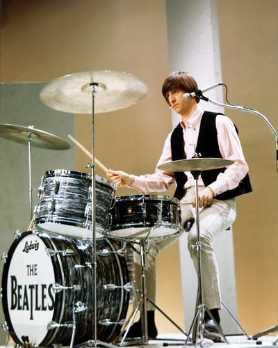 Ringo starr stage playing - ringo,